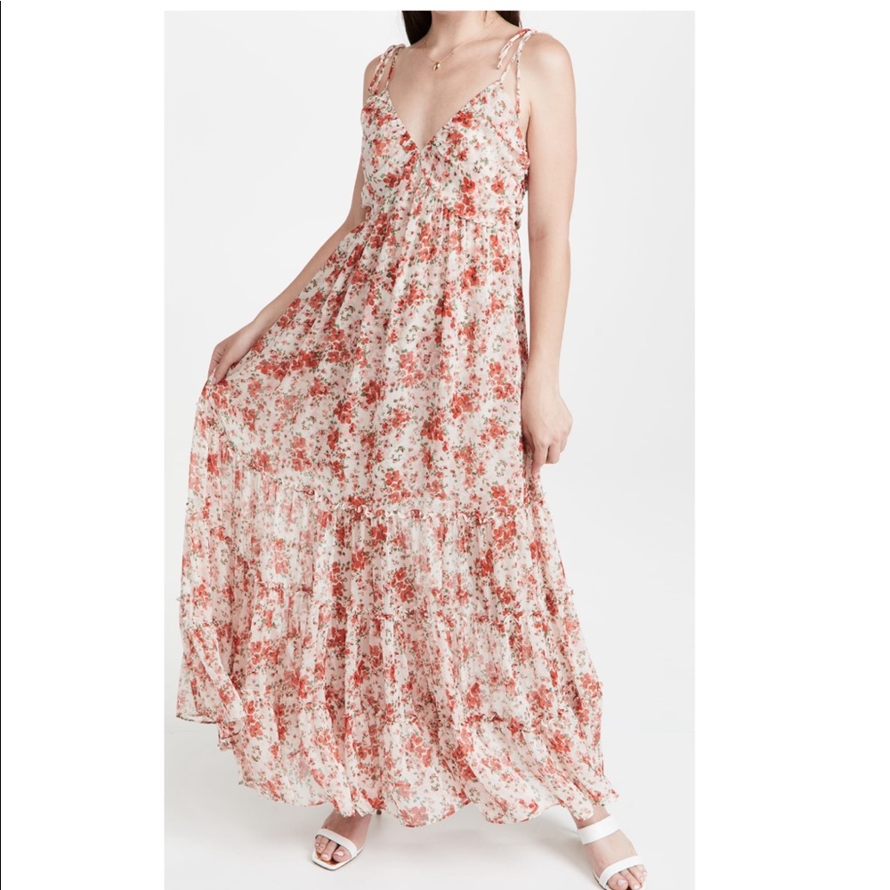 Miss Los Angeles Fallon Poppy Maxi Dress